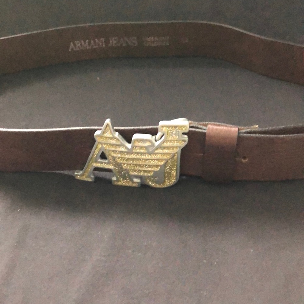 2 for 40$ Leather Armani Jeans belt